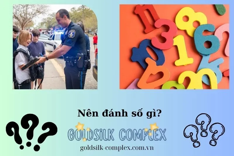 Những con số may mắn khi mơ thấy công an