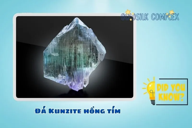 Đá Kunzite hồng tím là gì? Nguồn gốc và đặc điểm nhận biết