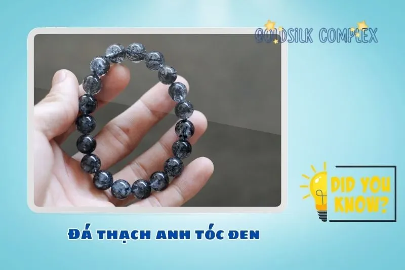 Đá thạch anh tóc đen là gì? Vì sao ngày càng được ưa chuộng?