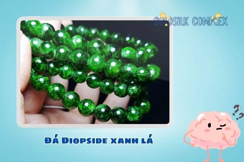 Tác dụng nổi bật của đá Diopside xanh lá đối với sức khỏe