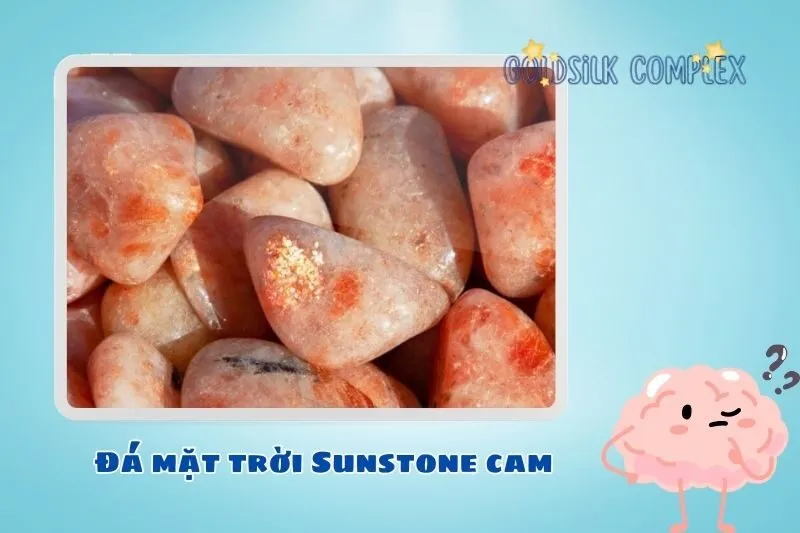 Tác dụng của đá mặt trời Sunstone cam đối với người sử dụng