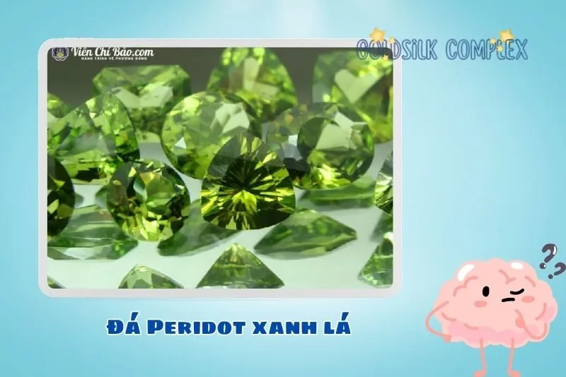 Ứng dụng đá Peridot xanh lá trong trang sức