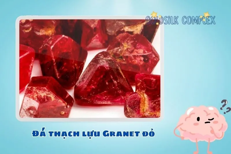 Ứng dụng của đá thạch lựu Granet đỏ trong đời sống